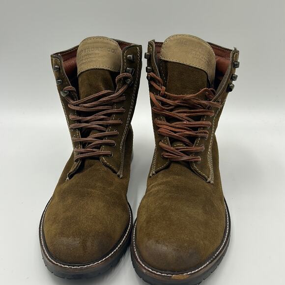 THE SUPERDRY CO. EDMOND COGNAC MENS LEATHER BOOT SIZE 12 main image 10